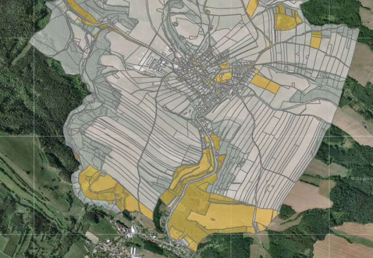 obecni parcely